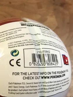 New??Rare 2021 Pokemon TCG PokeBall Tin H20 Brand New Sealed?Standard PokeBall - Image 5