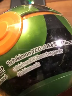 UltraRARE?Mint??2020 Pokemon TCG?Green Orange PokeBall Tin C20??New Sealed - Image 2