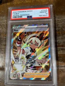 Pokemon 2022 Astral Radiance Full Art Trainer BEA #TG25 PSA 10 Gem Mint - Image 1
