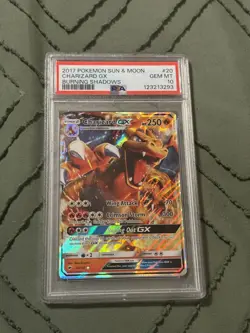 Pokemon Charizard GX 20/147 Sm-Burning Shadows Holo PSA 10 - Image 1