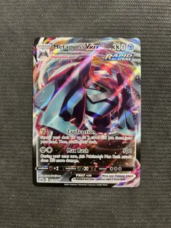 Pokemon TCG Metagross Vmax 113/198! NM Condition! See Description! - Image 1