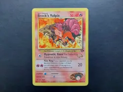 Pokemon - Brock's Vulpix 37/132 W Stamped Promo - Image 1