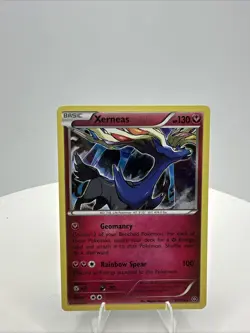XERNEAS 81/114 XY STEAM SIEGE POKEMON (HOLO RARE, LP) - Image 1