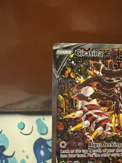 Pokemon TCG Giratina V 186/196! Damaged Condition! See Description! - Image 3