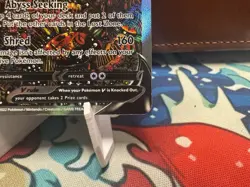 Pokemon TCG Giratina V 186/196! Damaged Condition! See Description! - Image 5