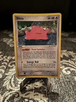 Pokemon TCG Ditto EX FRLG Fire Red Leaf Green Holo Rare NM 4/114 - Image 1