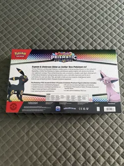 POKEMON TCG Prismatic Evolutions Premium Figure Collection English Sealed - Image 2