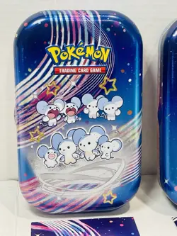 Pokemon TCG - Paldean Fates Mini Tin Artwork Collection (Empty) - Set of 3 Tins - Image 2
