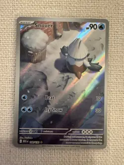 Snover 140/132 Illustration Rare IR Pokemon Mega Evolution Full Art NM - Image 1