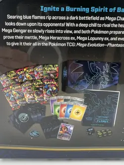Pokemon Center Phantasmal Flames Elite Trainer Box Mega Evolution Factory Sealed - Image 5