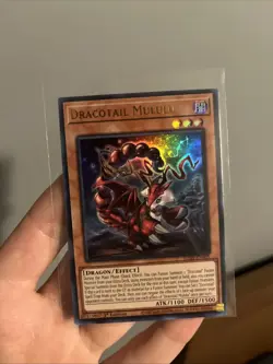Dracotail Mululu - JUSH-EN005 - NM - Ultra Rare - 1st ed - Yugioh - Image 3