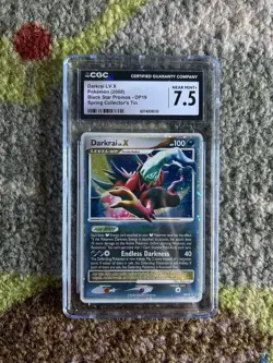 CGC 7.5 Darkrai LV.X 2008 Black Star Promos DP19 Holo Pokemon Card - Image 1