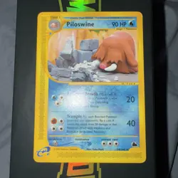 Pokemon Card - Piloswine Skyridge 24/144 Rare Non Holo - Image 2