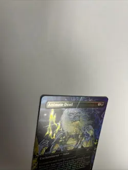 Animate Dead Borderless Rainbow Foil Card #2189 MTG - Image 4