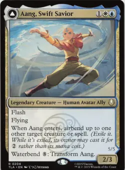 Aang, Swift Savior R Avatar: The Last Airbender 204 NM MTG - Image 1