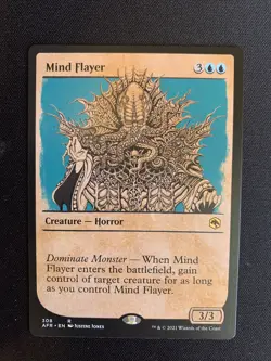 Mind Flayer Showcase MTG D&D Adventures in the Forgotten Realms Magic RARE - Image 1