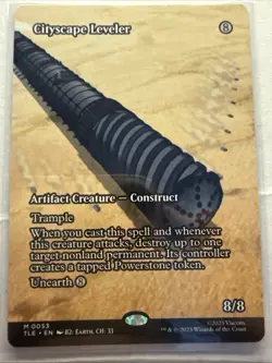 Cityscape Leveler BORDERLESS Avatar: The Last Airbender MTG Magic TLE M 0053 NM - Image 1