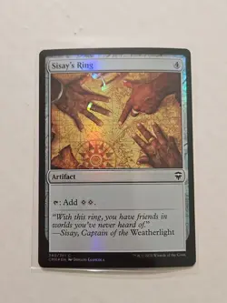 Sisay's Ring (Foil) - Commander Legends - LP - MTG Magic - Common - Artifact - Image 1