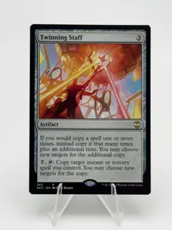 Twinning Staff R Commander: Streets of New Capenna Normal 383 MTG NM - Image 1