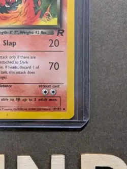 Dark Charmeleon 32 (W Stamp) Team Rocket Promo - Pokemon TCG - Image 4