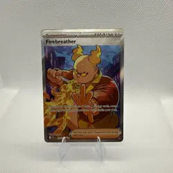 Firebreather 119/094 Full Art Trainer Ultra Rare Pokemon TCG Phantasmal Flames - Image 1