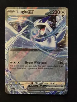 Lugia EX 082/131 Pokemon Prismatic Evolutions Double Rare PACK FRESH MINT - Image 1