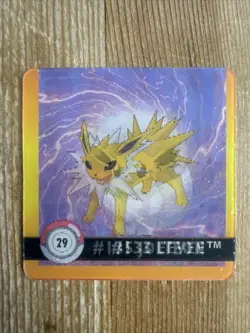 Eevee Jolteon Action Flipz 3D Pokemon Premier Edition 29 LP - Image 1
