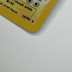 Pokemon Base Set, Zapdos, Rare, Holo, 16/102, LP - Image 2