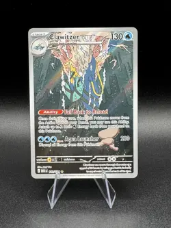 Clawitzer 141/132 Illustration Rare - ME01: Mega Evolution Pokemon TCG - NM - Image 1