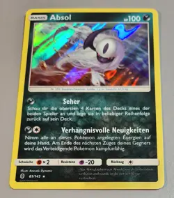 Absol # 81/145 Rare Holo Stunde der Wachter 2017 Sonne & Mond 2 Pokemon DE Mint - Image 1