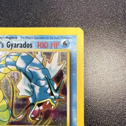 Pokemon TCG Misty's Gyarados Holo Gym Challenge 13/132 First Edition HP-DMG JY - Image 3