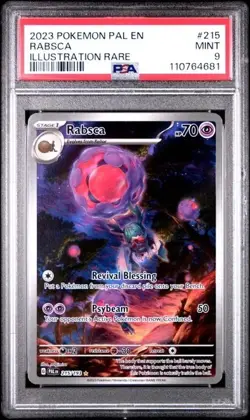 RABSCA #215 PSA 9 • 2023 POKEMON PAL EN-PALDEA EVOLVED ILLUSTRATION RARE - Image 1