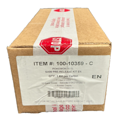 POKEMON TCG JOURNEY TOGETHER SV09 PRE-RELEASE KIT FACTORY SEALED CASE (C) - Image 1