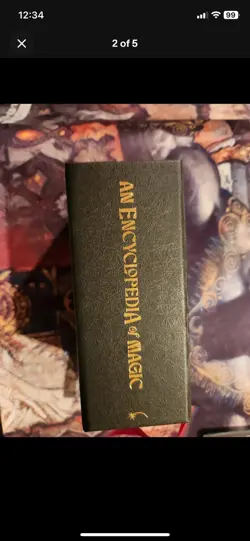 Encyclopedia Secret Lair D26 Die, Book, And Alphabet Cards MTG - Image 2