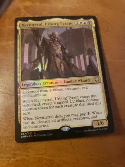 MTG Commander Legends CMR Nevinyrral Urborg Tyrant R 287 FOIL - Image 5