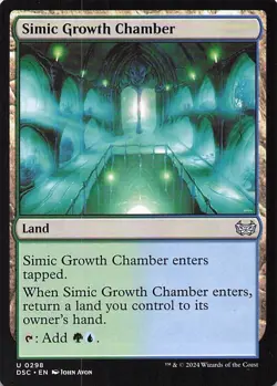 Simic Growth Chamber Commander: Duskmourn: House of Horror Regular - Image 1