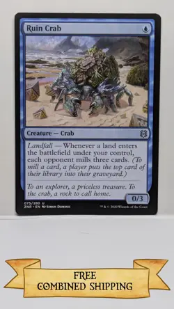 Ruin Crab Zendikar Rising Regular - Image 1