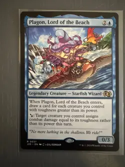 Plagon, Lord of the Beach (Anime) R Foundations Jumpstart 37 NM - Image 1