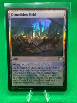 Demolition Field Foil The Brothers' War MTG - Image 1