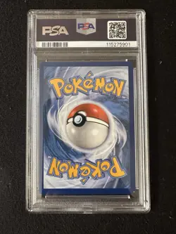 2025 Pokemon Prismatic Evolutions #062 Houndour Master Ball Reverse Holo PSA 10 - Image 2