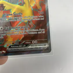 Pokemon TCG Team Rockets Moltres EX Card 208/182 Ultra Rare Full Art - Image 4