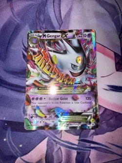 Pokemon Mega Gengar EX #XY166 Holo Full Art - Image 1