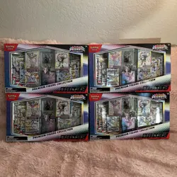 Pokemon TCG Prismatic Evolutions Premium Figure Collection | SEALED Lot Of 4 - Image 1