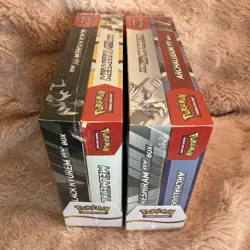 Pokemon EX Collection Box Bundle Black Kyrum Ex And Reshiram Ex Set Of 4 - Image 3