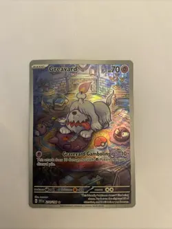 Pokemon TCG Greavard 214/198 S&V Base Set Illustration Rare Near Mint Condition - Image 1