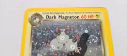Dark Magneton 11/82 Team Rocket Holo Rare Pokemon TCG - Swirl - LP - Image 3