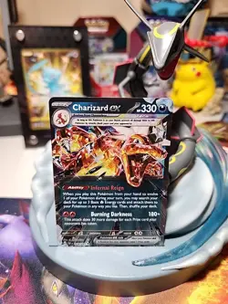 Pokemon Charizard ex 54/91 Scarlet & Violet: Paldean Fates Double Rare - Image 1