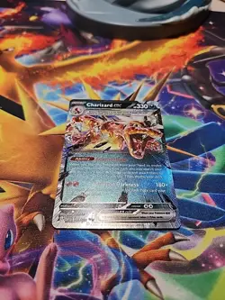 Pokemon Charizard ex 54/91 Scarlet & Violet: Paldean Fates Double Rare - Image 2