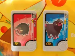 Lechonk Oinkologne Mezastar Frienda Pokemon Card Japanese Pick Tag Tip - Image 1