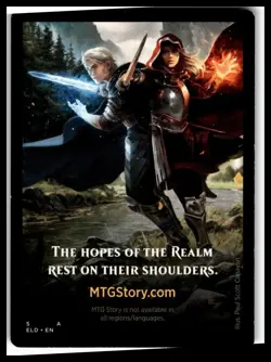 Throne of Eldraine #7 Dwarf Token - Image 2